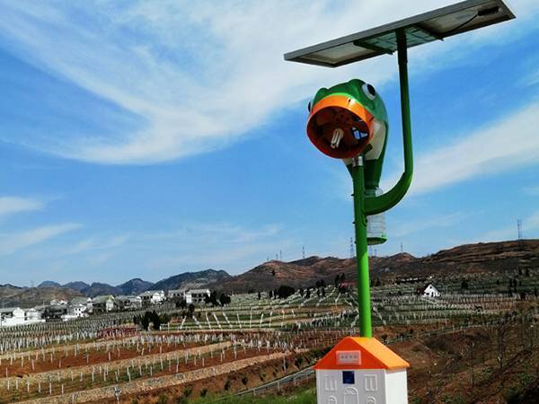 太阳能杀虫灯无公害的绿色杀虫先锋